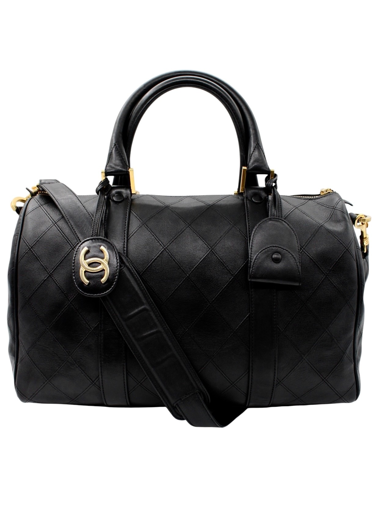 Bauletto Chanel in Pelle Nero thumb