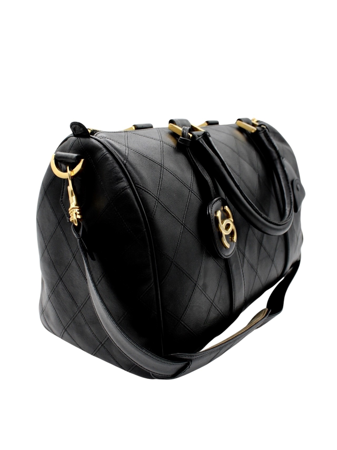 Bauletto Chanel in Pelle Nero thumb
