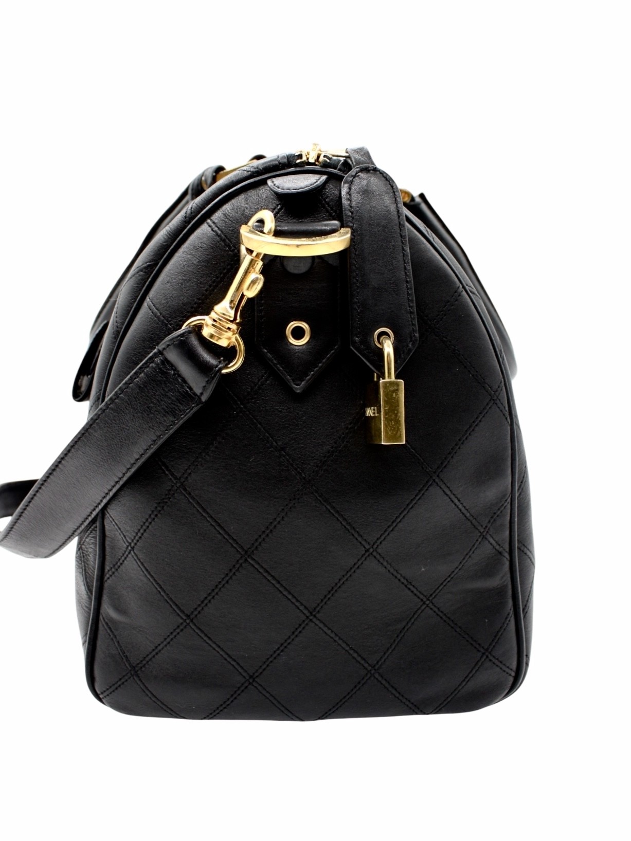 Bauletto Chanel in Pelle Nero thumb