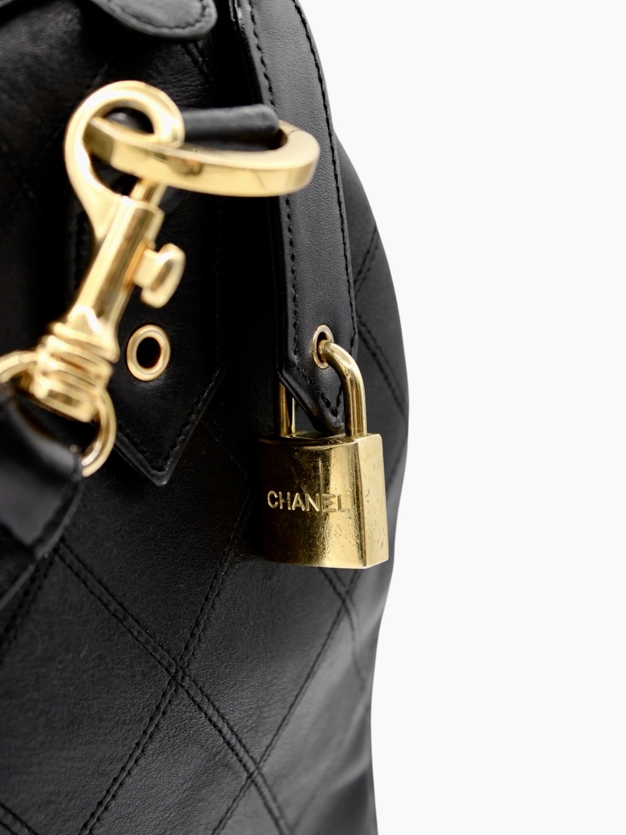 Bauletto Chanel in Pelle Nero thumb