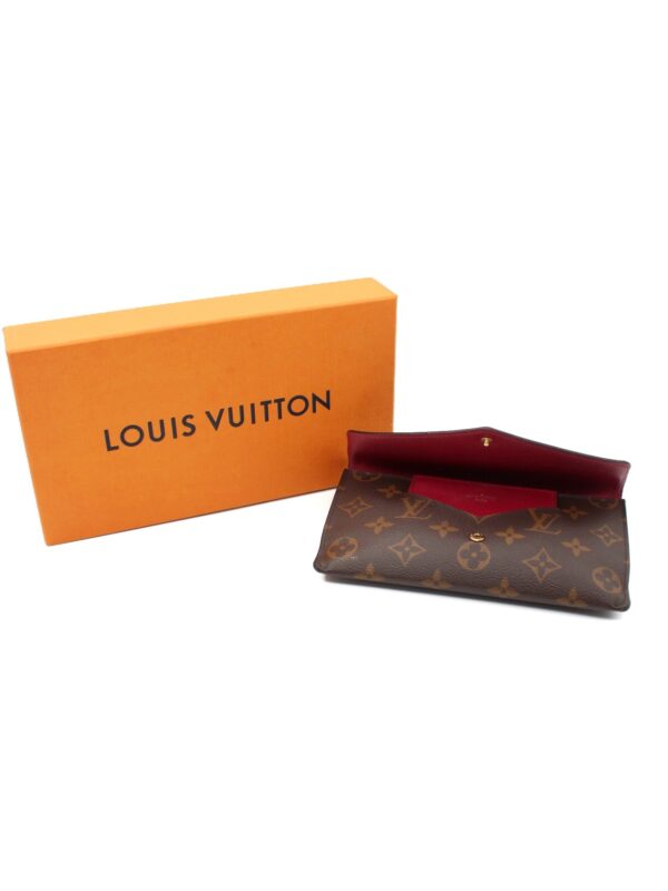 Portafoglio Louis Vuitton Jeanne Monogram Fucsia