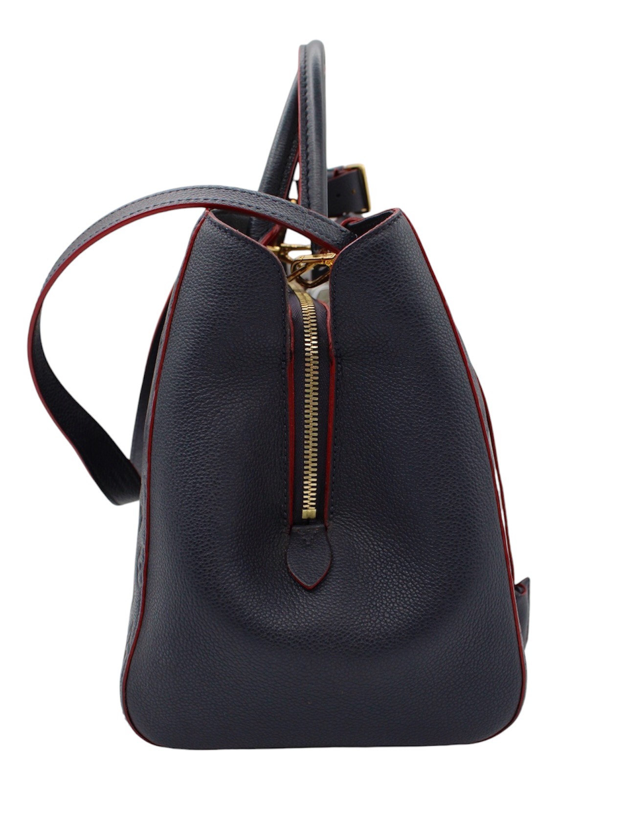 Borsa Louis Vuitton Montaigne Empreinte Blu thumb