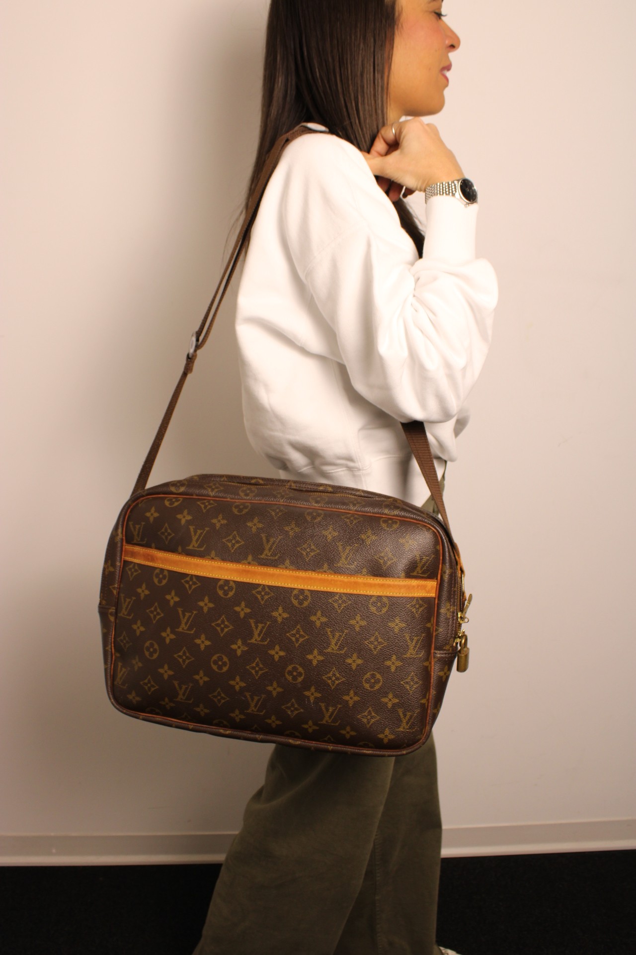 Borsa Louis Vuitton Reporter GM thumb