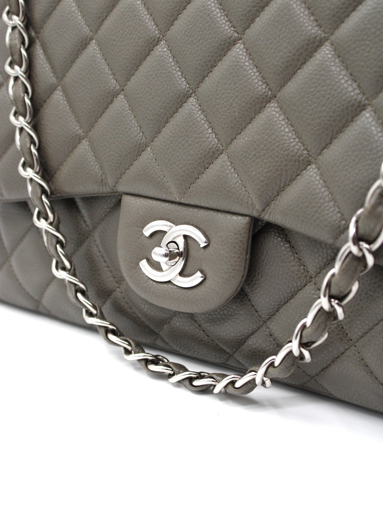 Borsa Chanel Maxi Jumbo Single Flap thumb