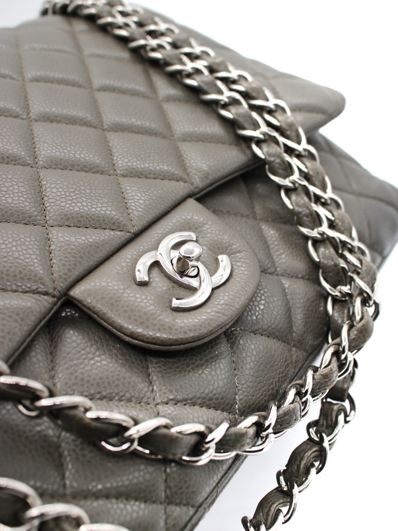 Borsa Chanel Maxi Jumbo Single Flap thumb