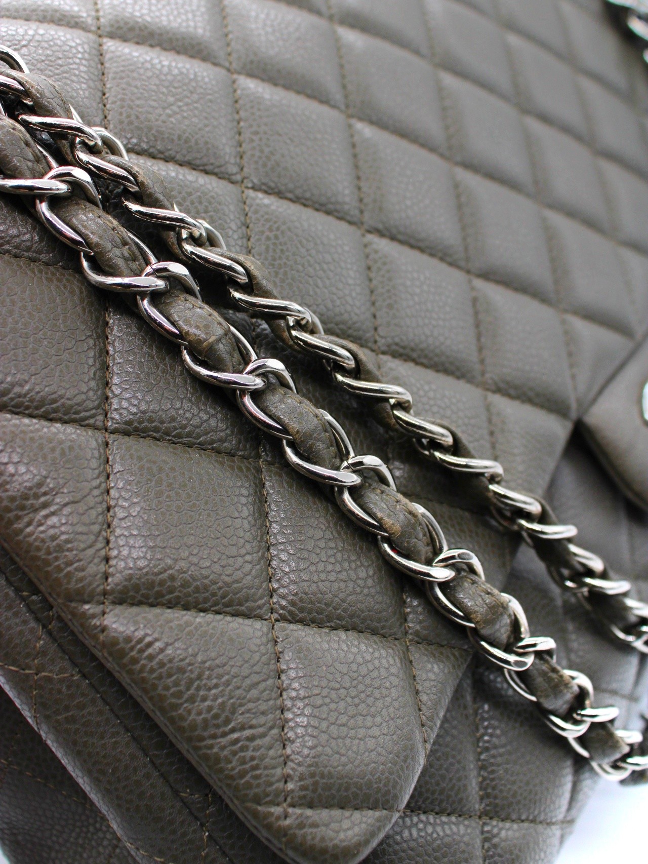 Borsa Chanel Maxi Jumbo Single Flap thumb