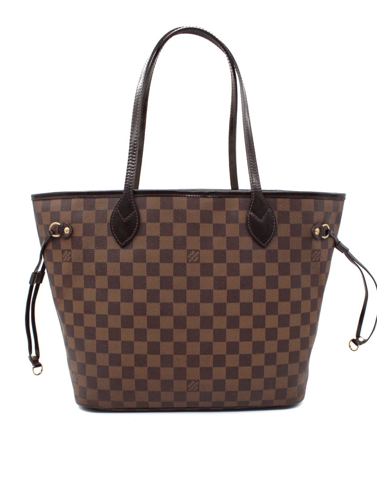 Borsa Louis Vuitton Neverfull MM in Damier Ebene thumb