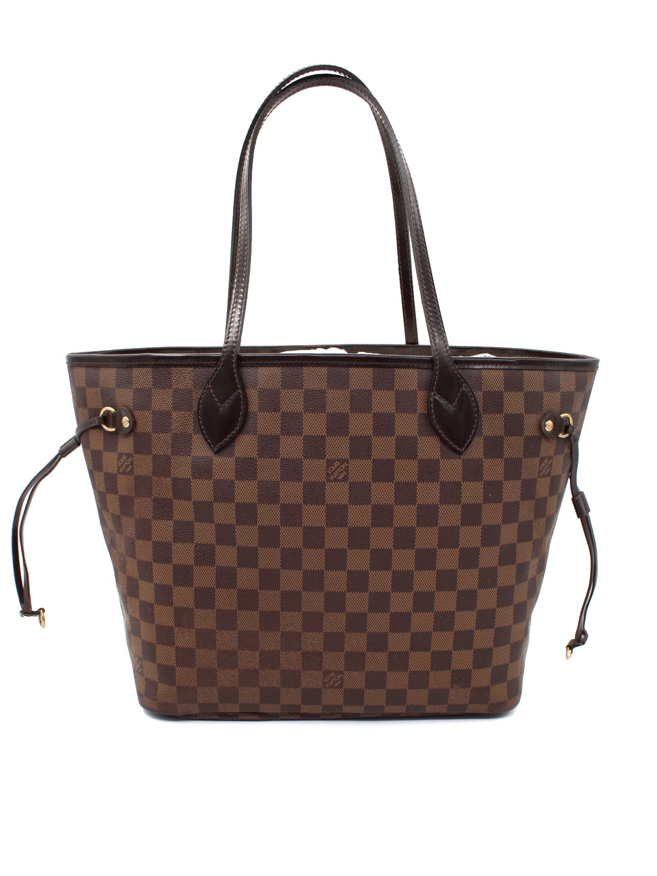 Borsa Louis Vuitton Neverfull MM in Damier Ebene thumb