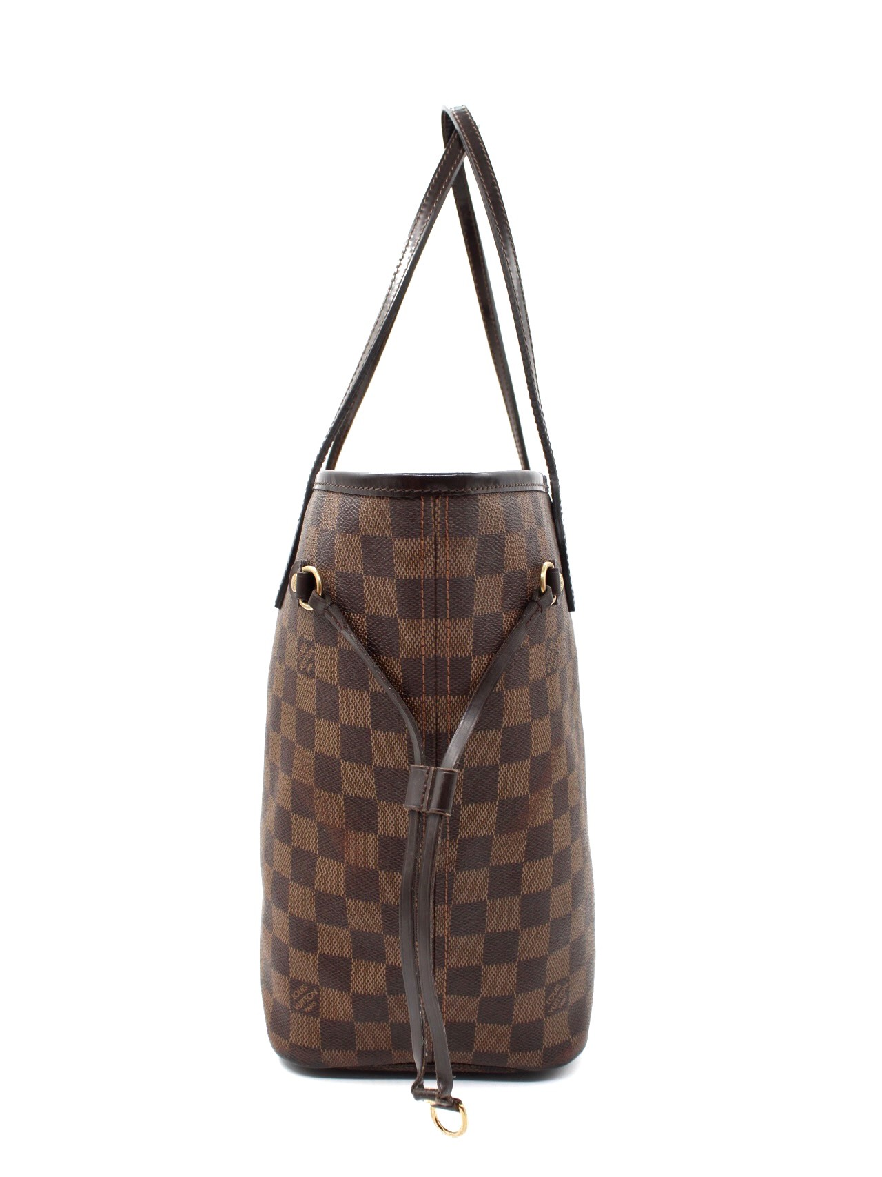 Borsa Louis Vuitton Neverfull MM in Damier Ebene thumb