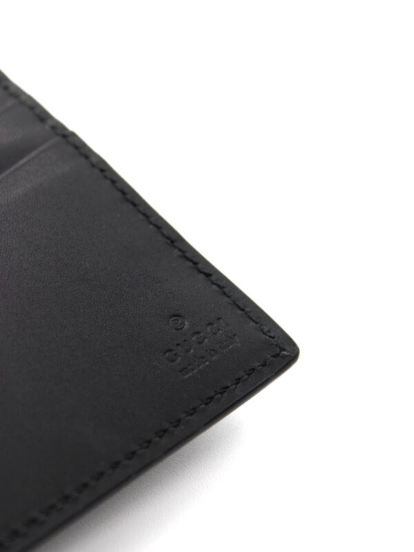 Portafoglio Gucci GG Supreme Web Nero