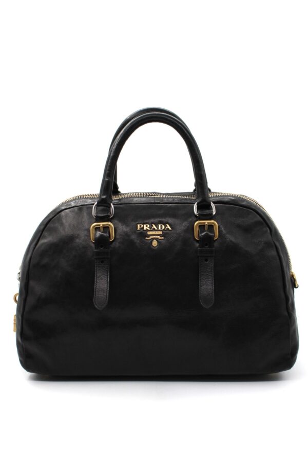 Borsa Prada Metal pelle bicolor
