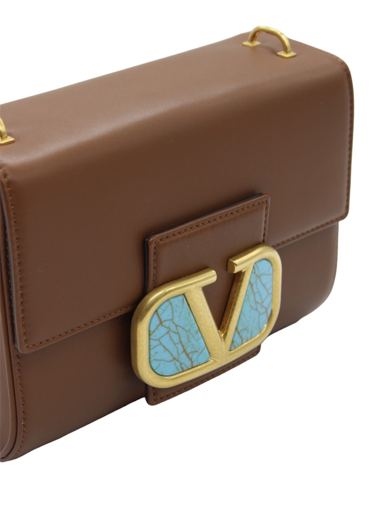 Borsa Valentino Garavani Stud Sign in pelle thumb