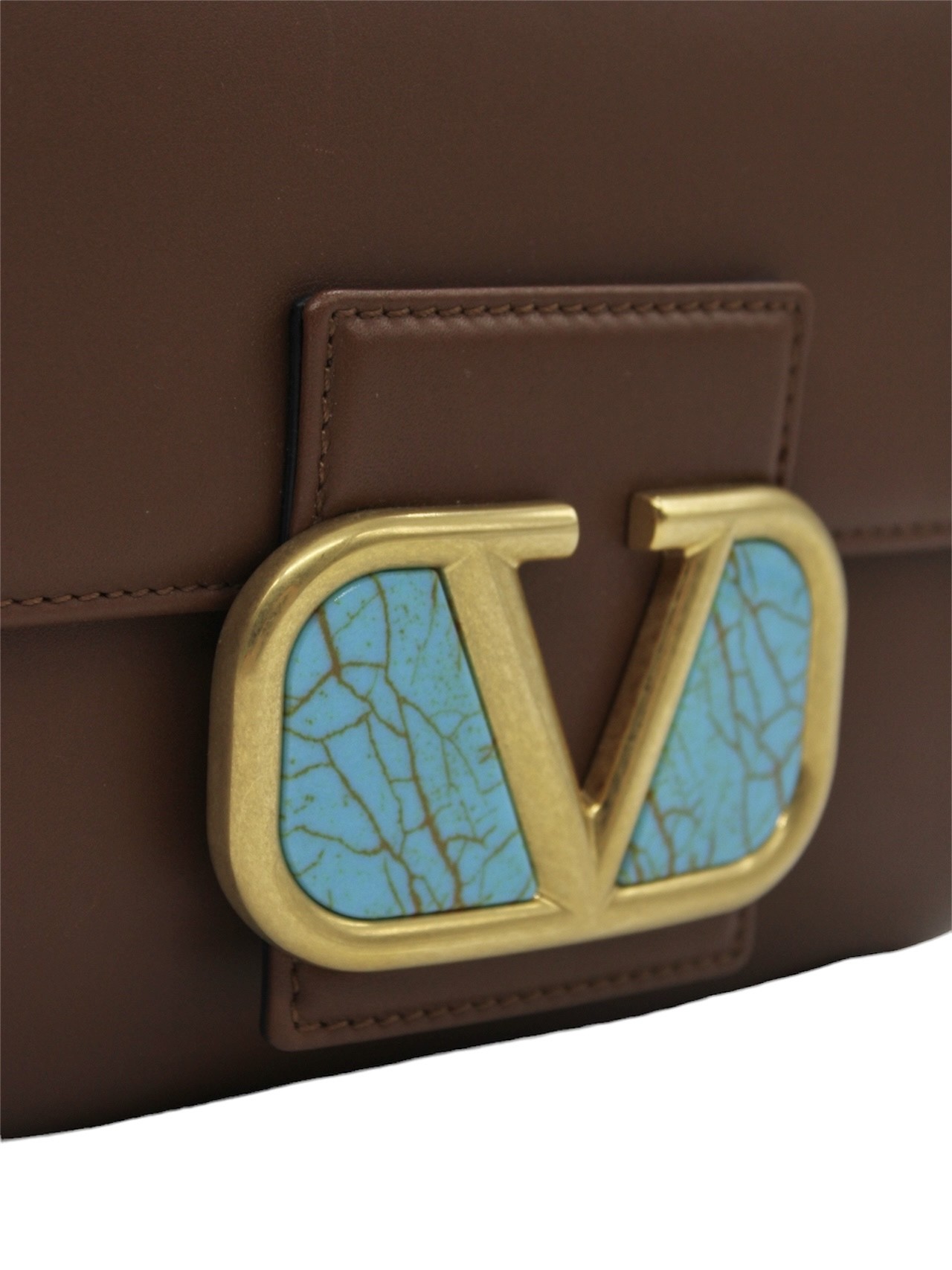 Borsa Valentino Garavani Stud Sign in pelle thumb