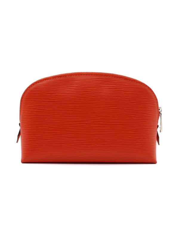 Trousse Louis Vuitton in Pelle Epi Arancione