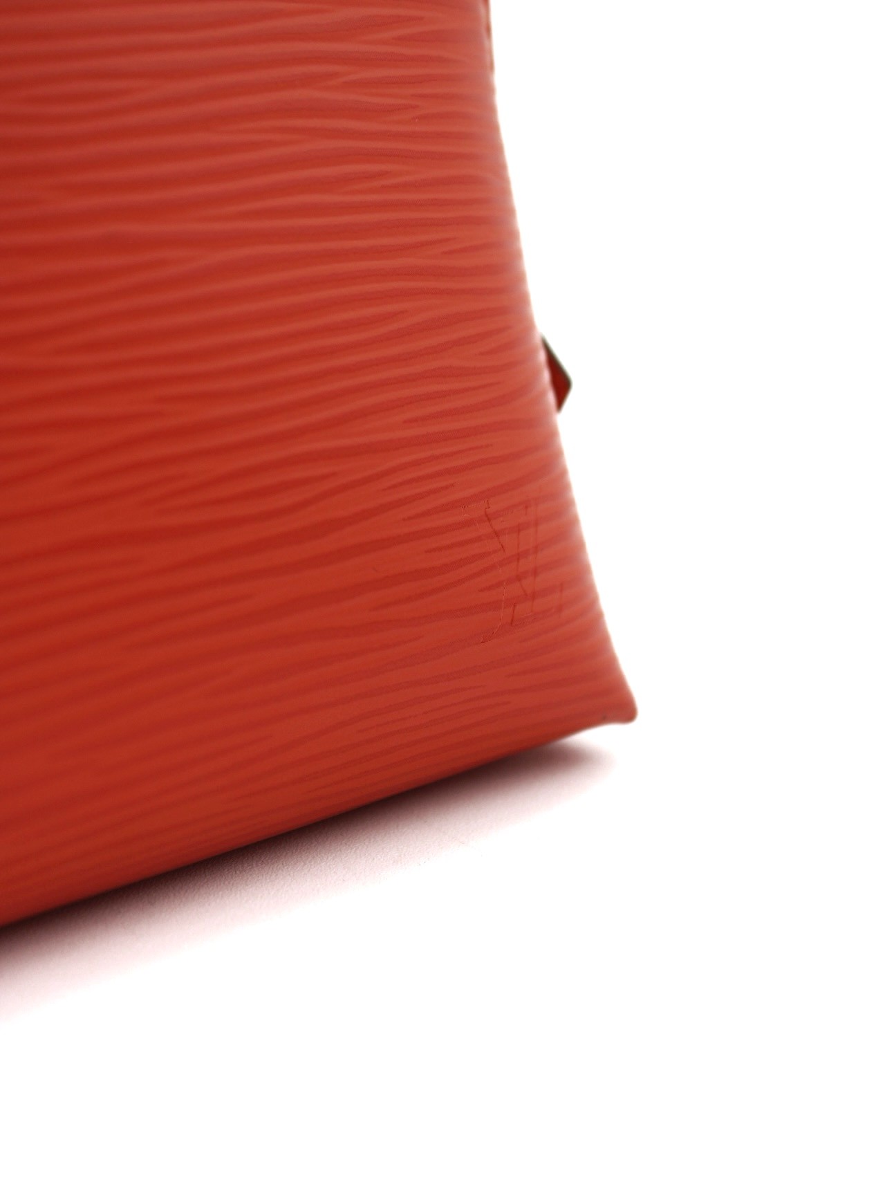 Trousse Louis Vuitton in Pelle Epi Arancione thumb