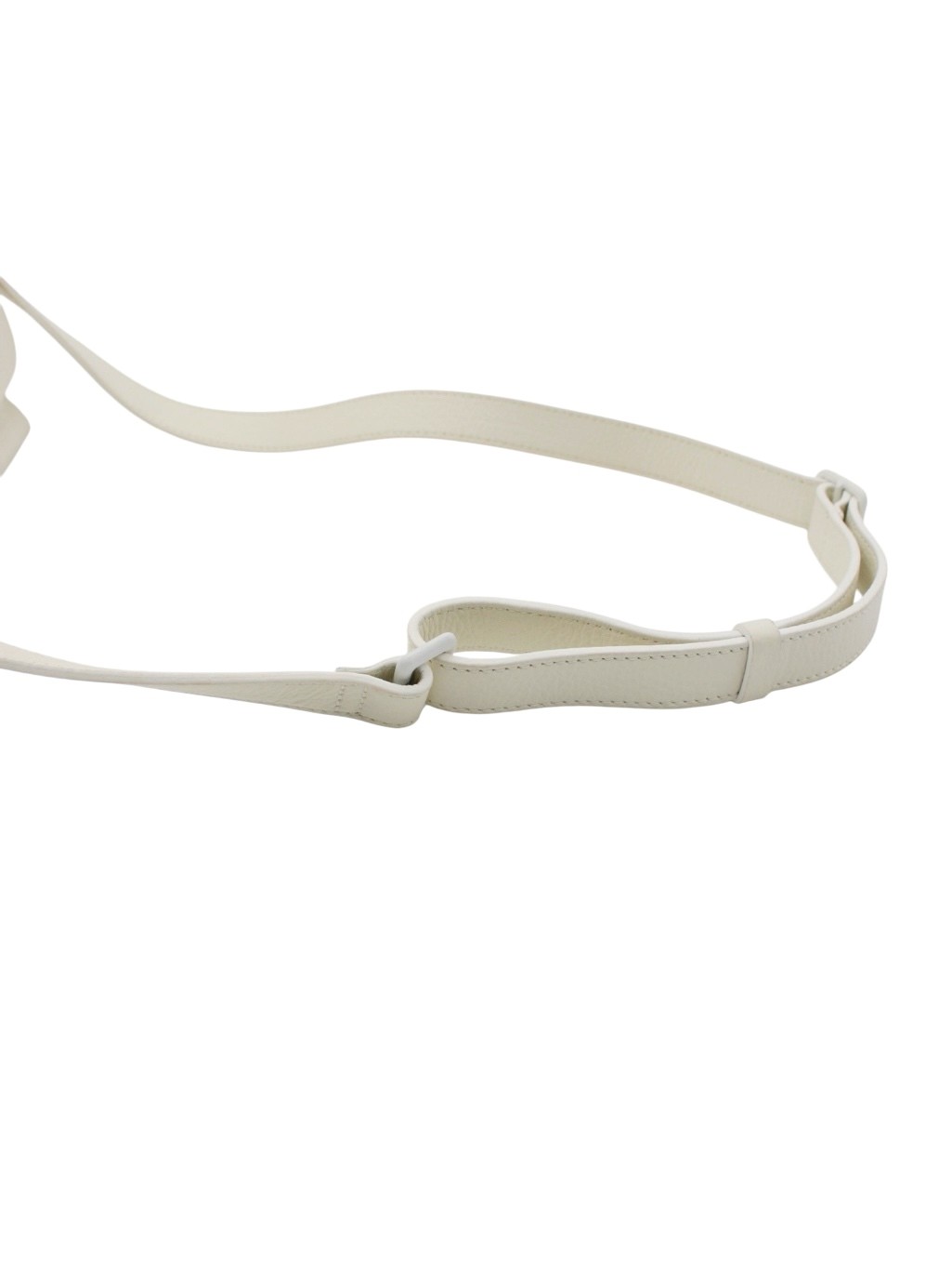 Borsa Zanellato Postina Baby in Pelle Stampa Cocco Bianco thumb