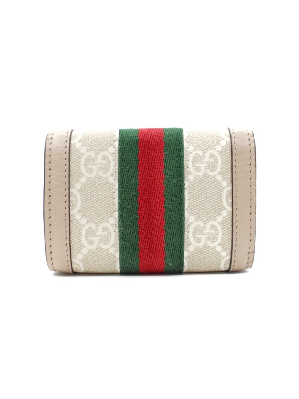 Portafoglio Gucci Ophidia in Tessuto Supreme Beige thumb