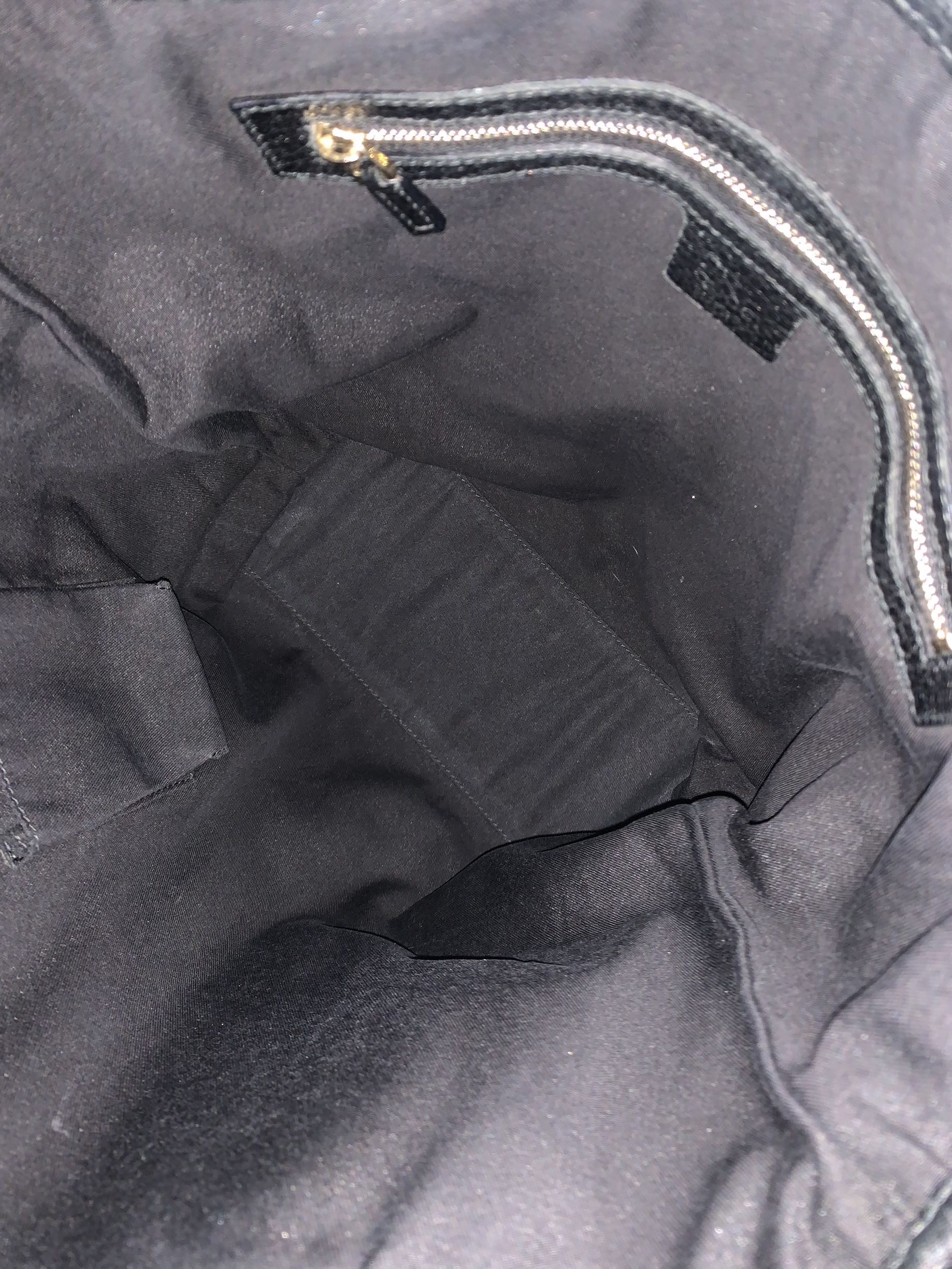 Secchiello Gucci Charmy in Tessuto GG Nero thumb