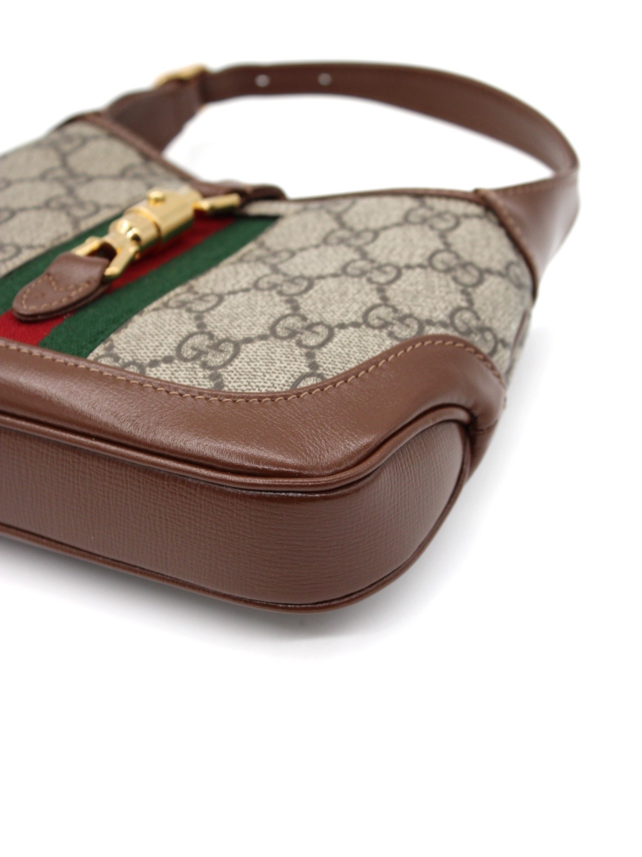 Borsa Gucci Mini Jackie 1961 in tela GG thumb
