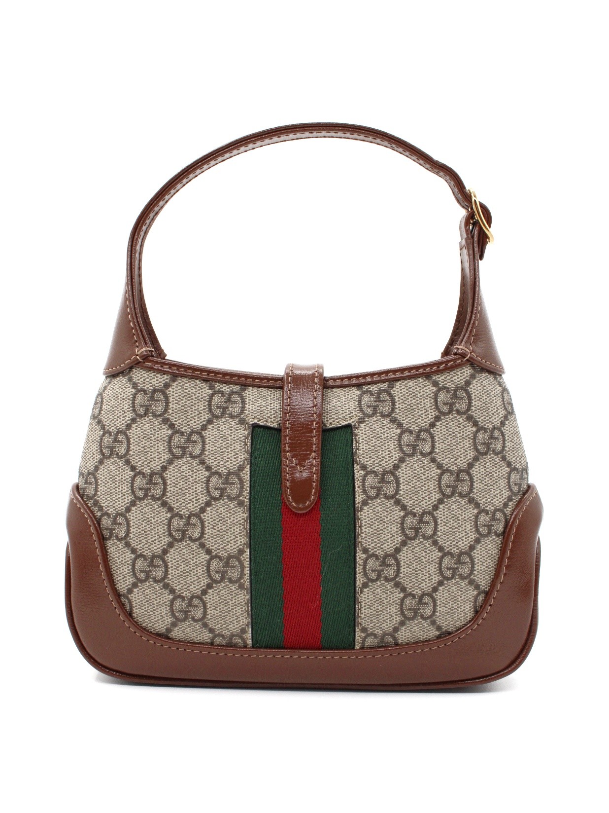 Borsa Gucci Mini Jackie 1961 in tela GG thumb