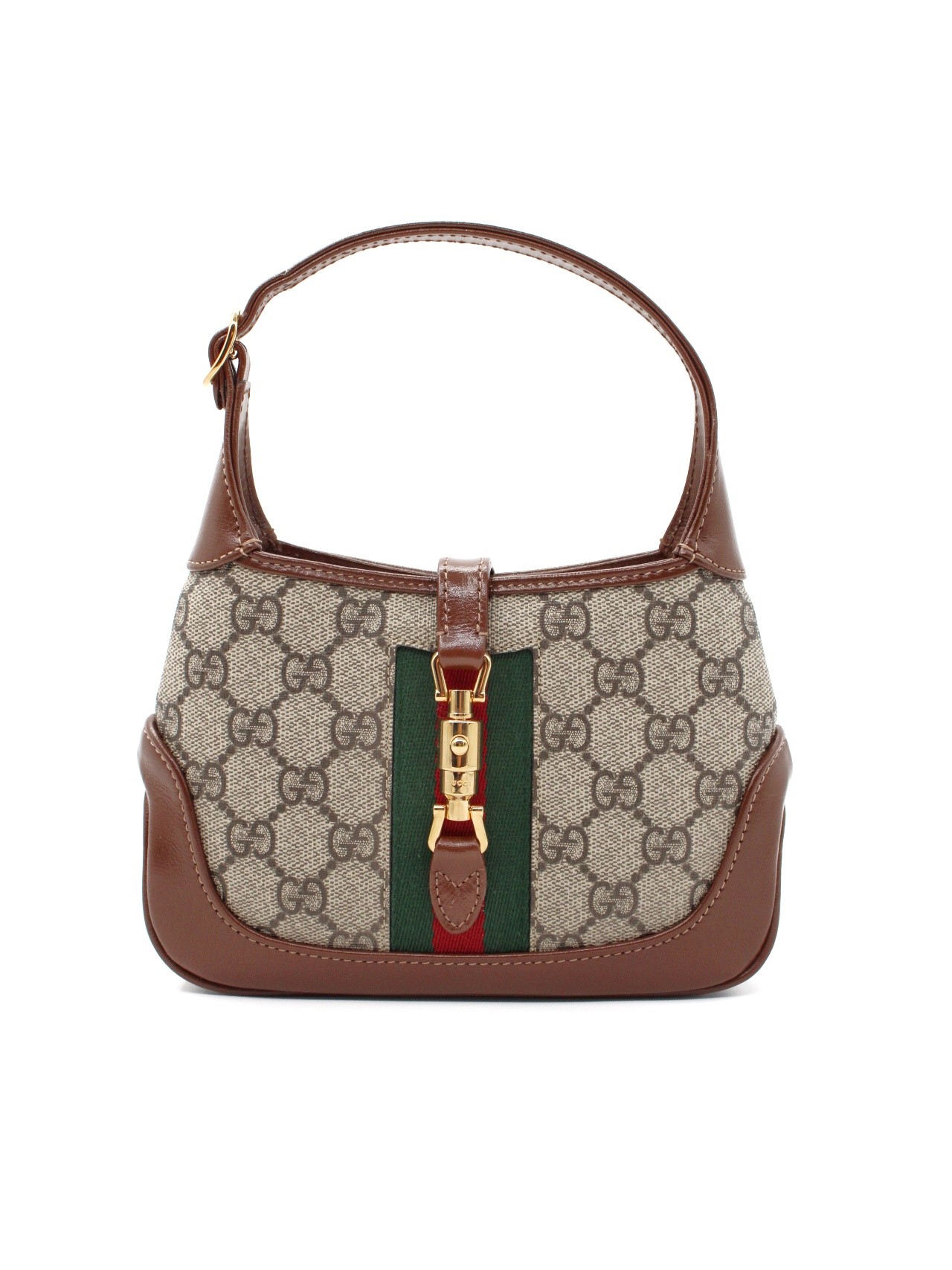Borsa Gucci Mini Jackie 1961 in tela GG thumb