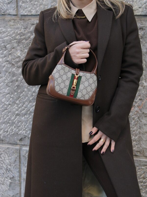 Borsa Gucci Mini Jackie 1961 in tela GG