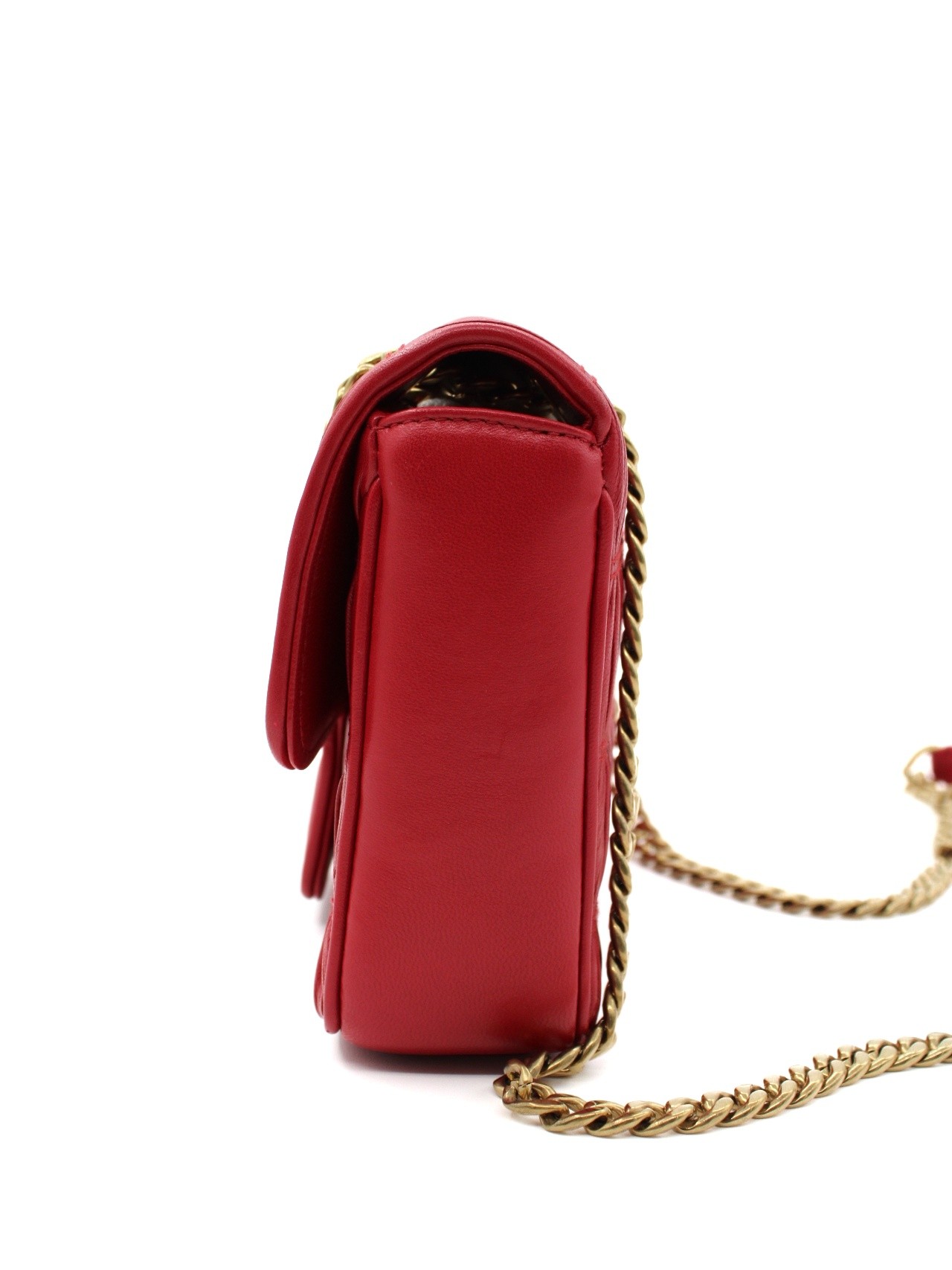Borsa Prada in Nappa Gaufre rossa thumb