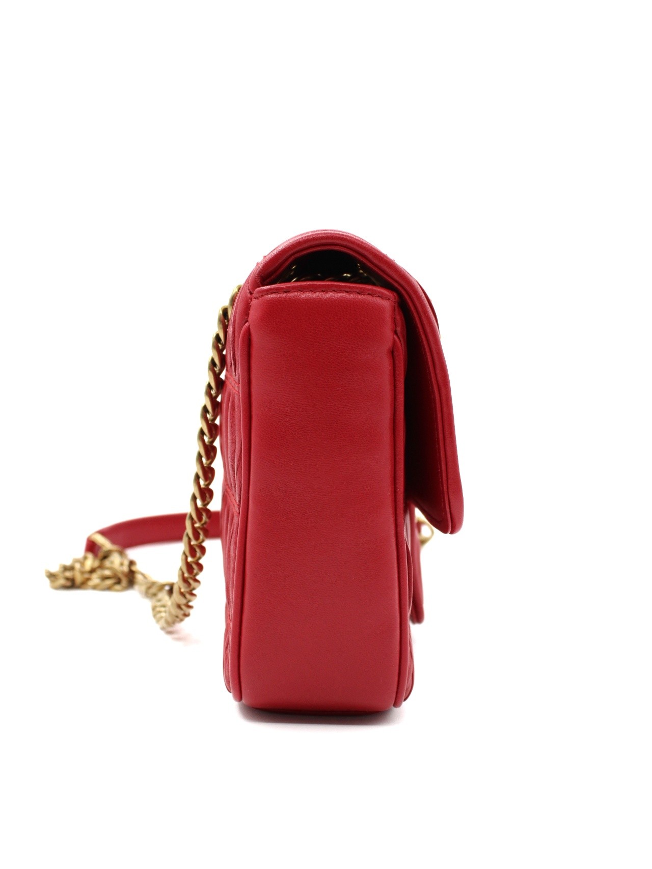 Borsa Prada in Nappa Gaufre rossa thumb
