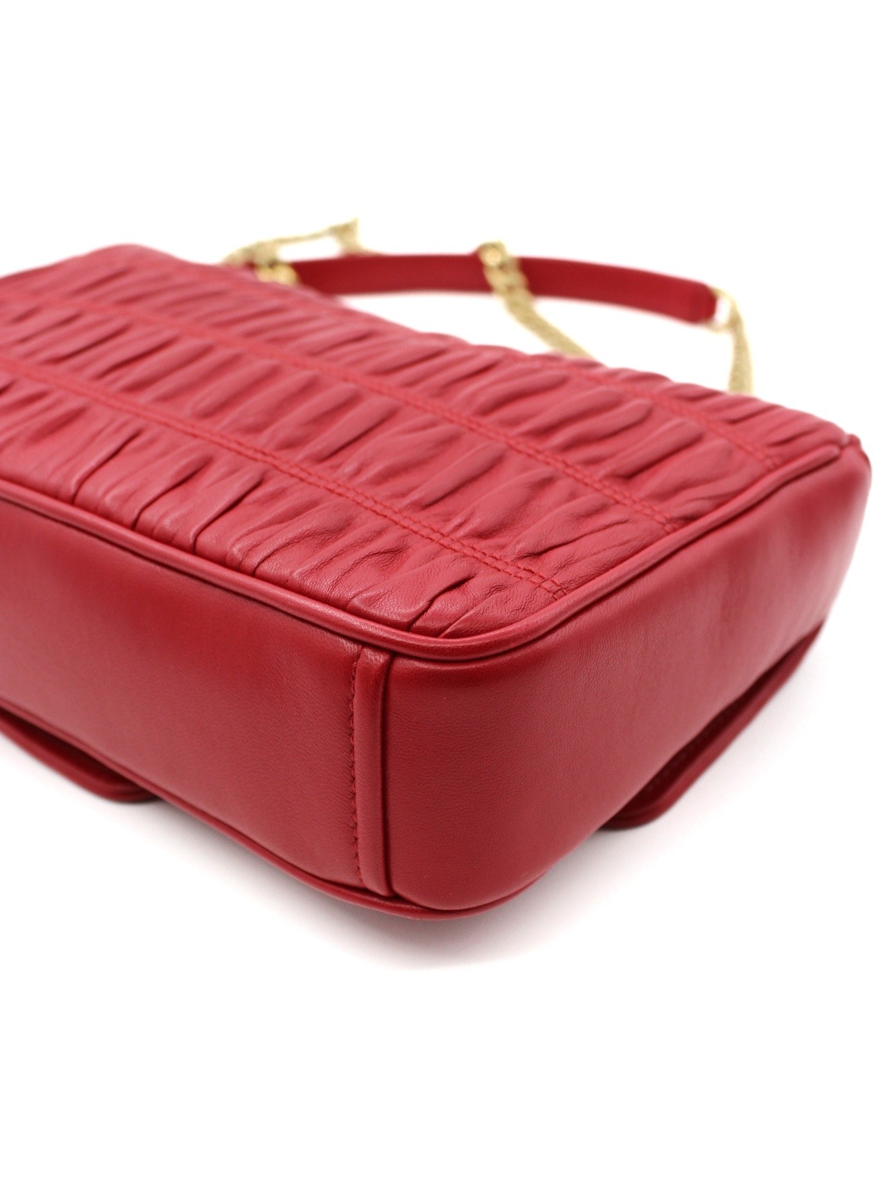 Borsa Prada in Nappa Gaufre rossa thumb