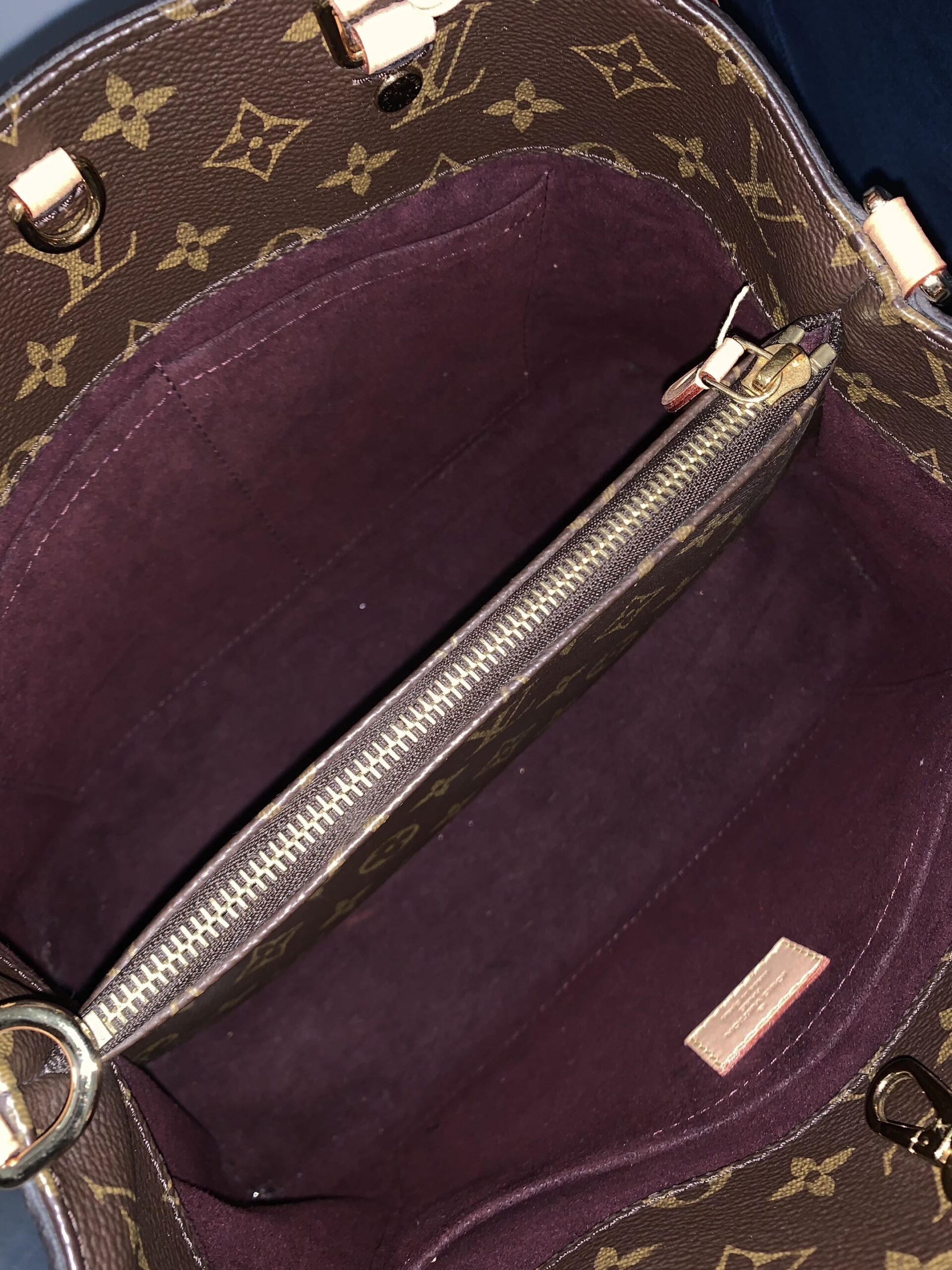 Borsa Louis Vuitton Montaigne MM thumb