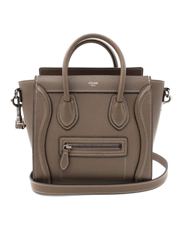 Borsa Celine Luggage Nano in Pelle