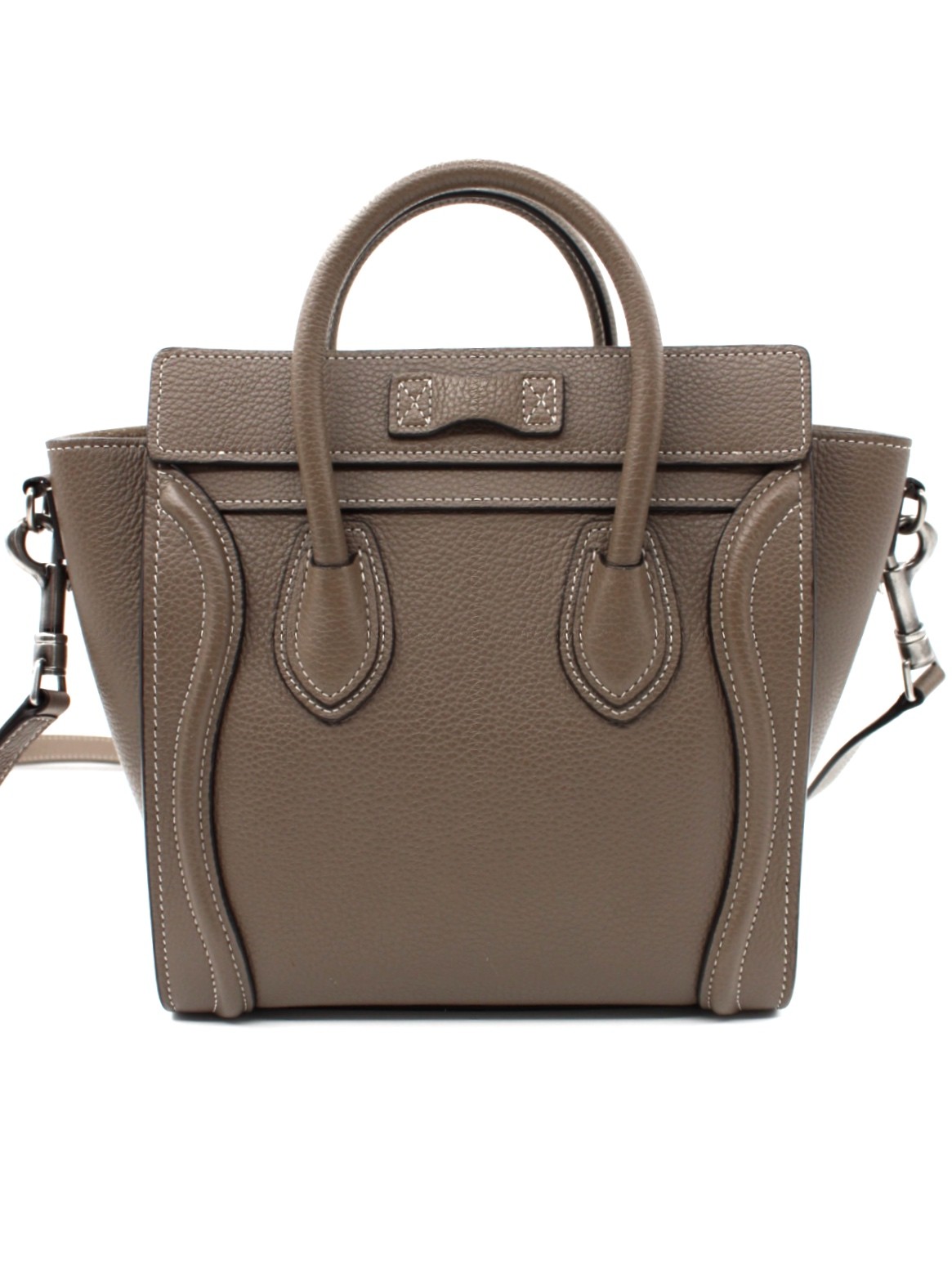 Borsa Celine Luggage Nano in Pelle thumb