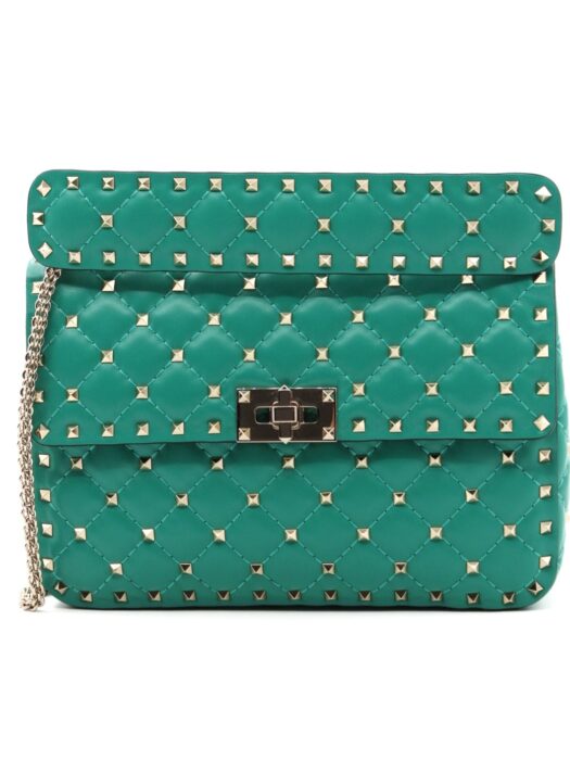 Borsa Valentino Spike Rockstud media in nappa