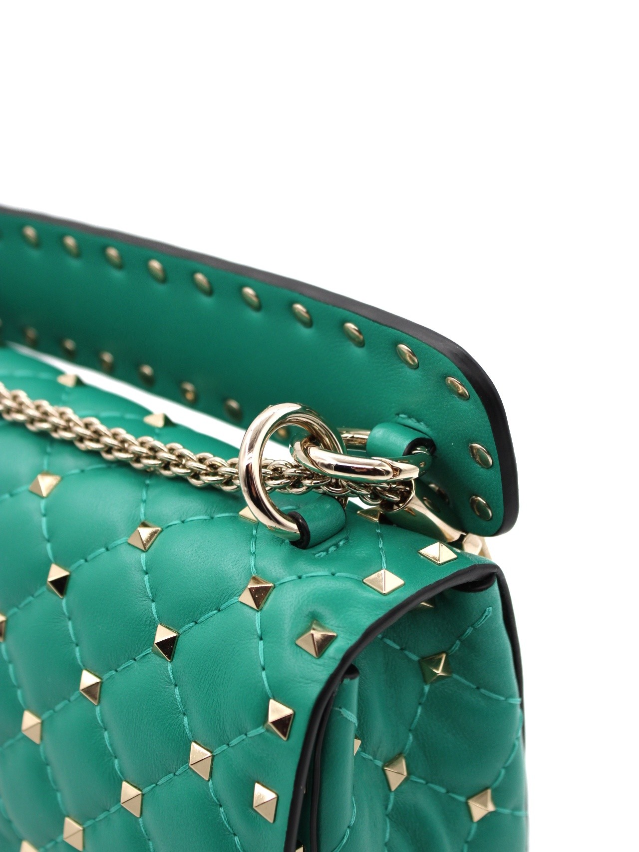 Borsa Valentino Spike Rockstud media in nappa thumb