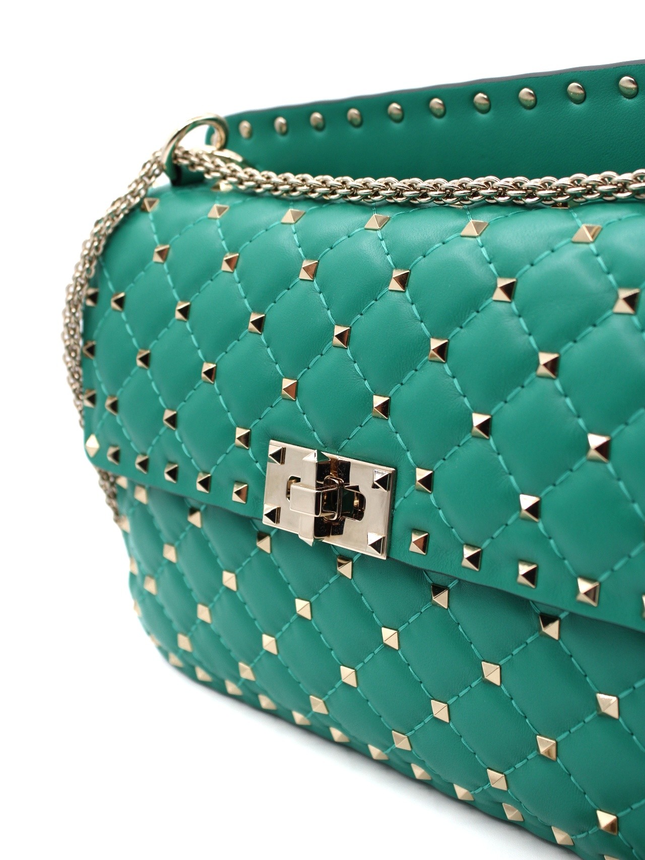 Borsa Valentino Spike Rockstud media in nappa thumb