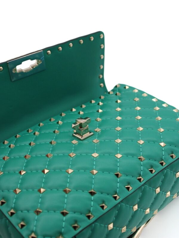 Borsa Valentino Spike Rockstud media in nappa