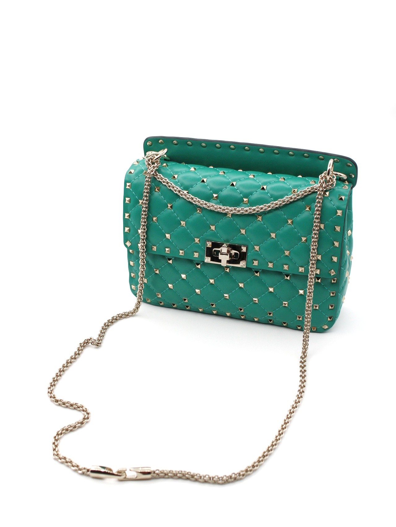 Borsa Valentino Spike Rockstud media in nappa thumb