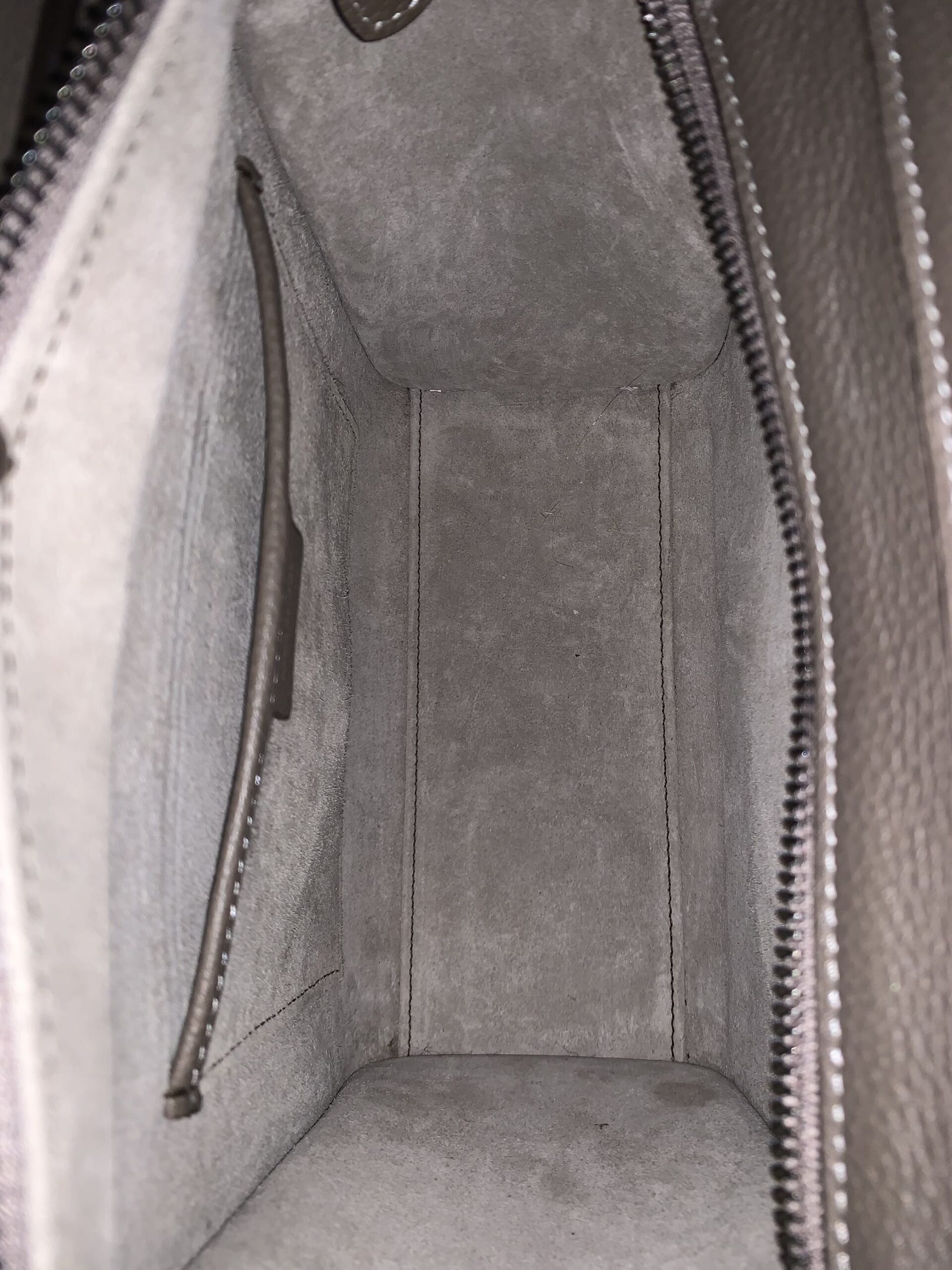 Borsa Celine Luggage Nano in Pelle thumb