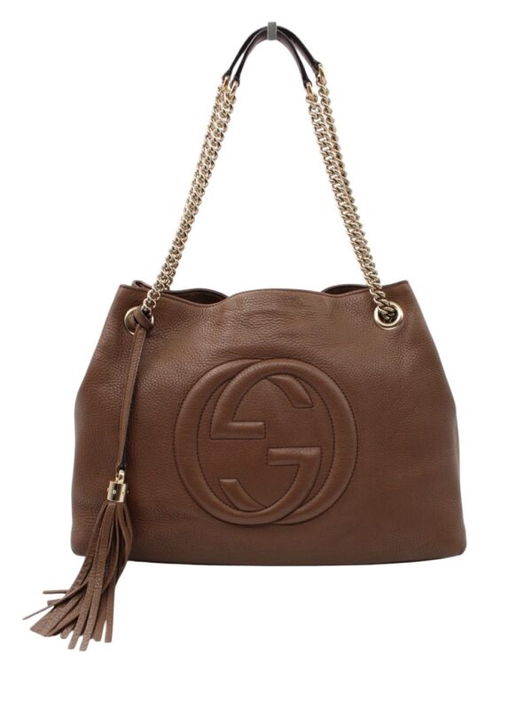 Borsa Gucci Soho in Pelle Marrone