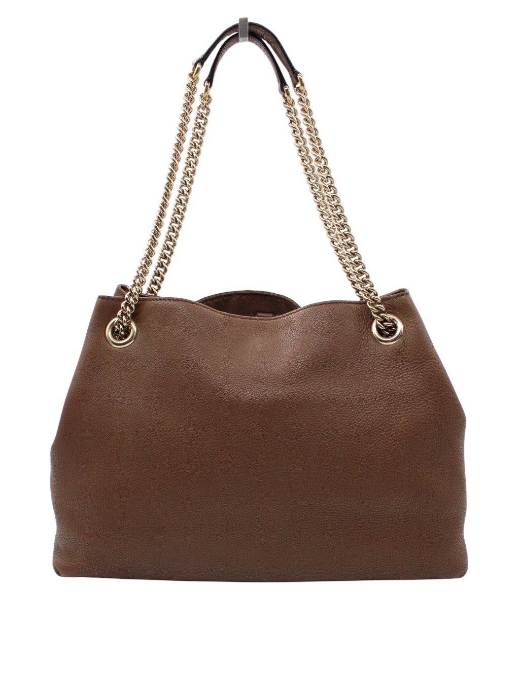 Borsa Gucci Soho in Pelle Marrone thumb