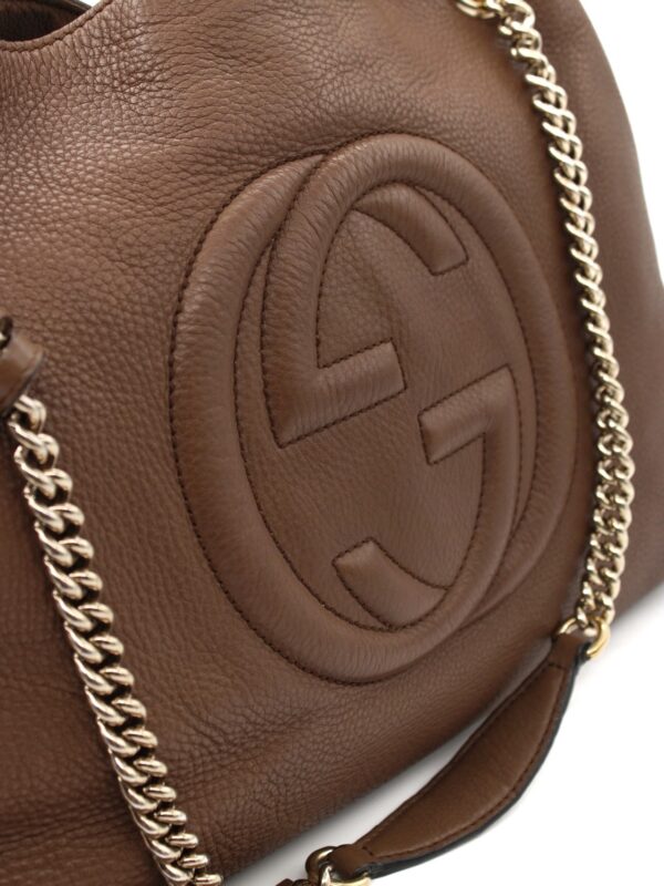 Borsa Gucci Soho in Pelle Marrone