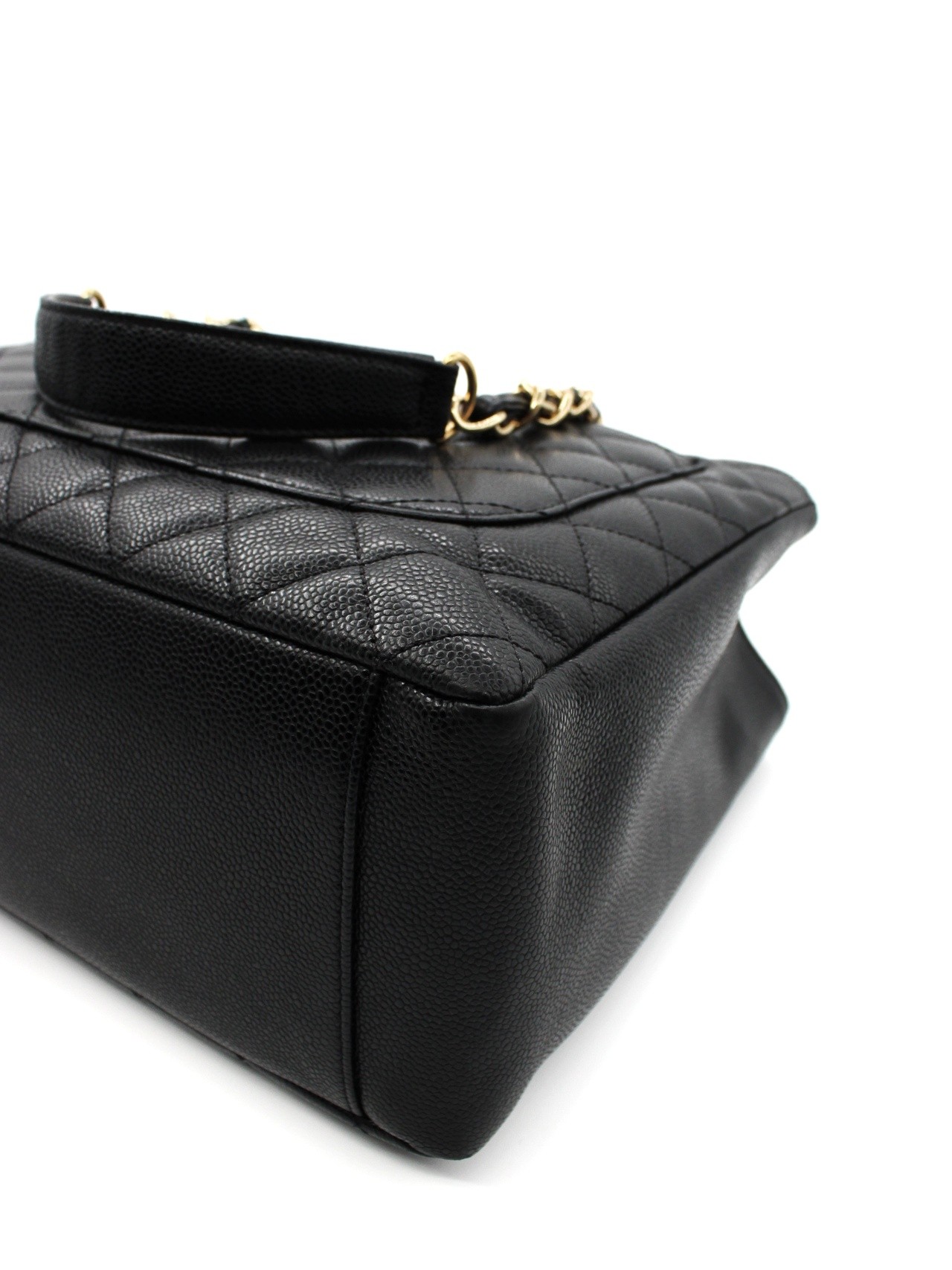 Borsa Chanel GST in pelle Caviar thumb