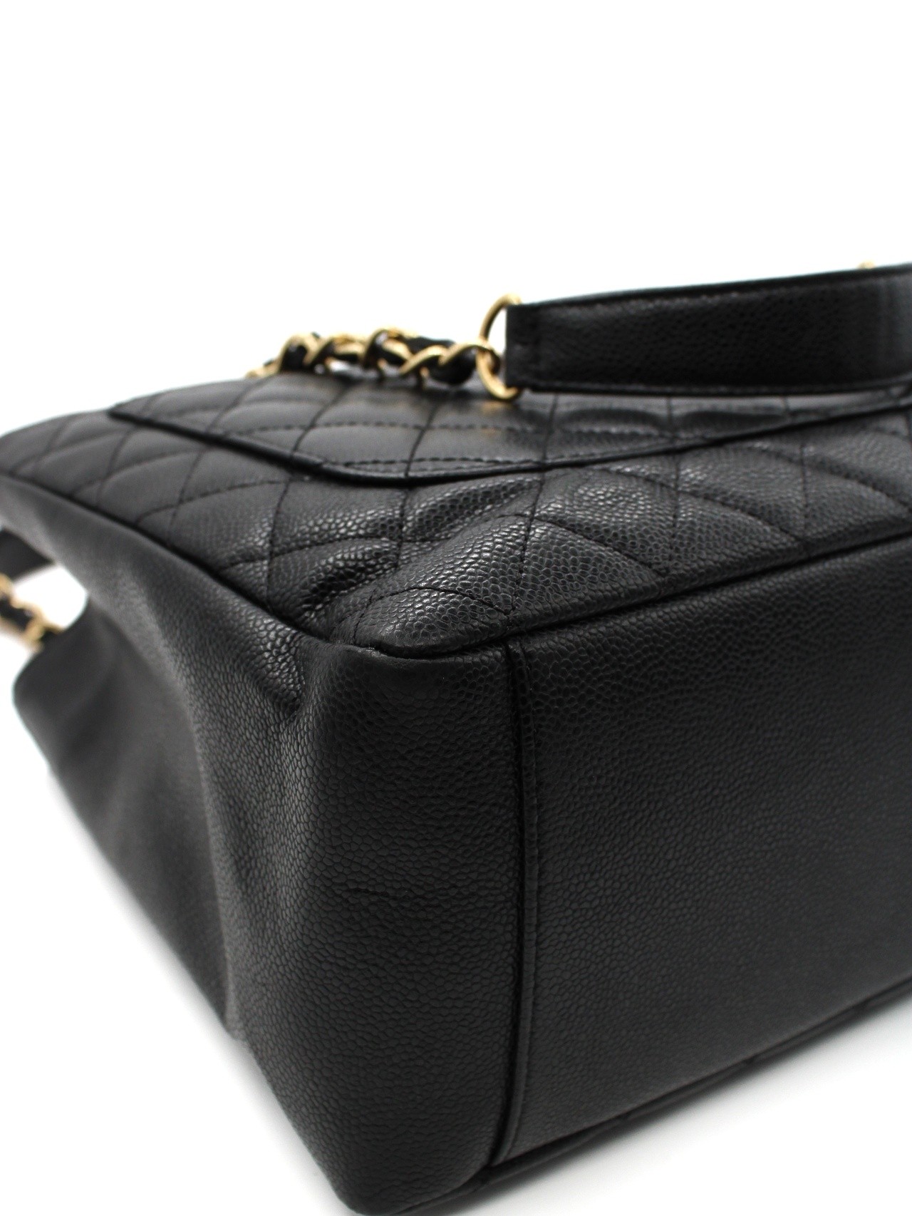 Borsa Chanel GST in pelle Caviar thumb