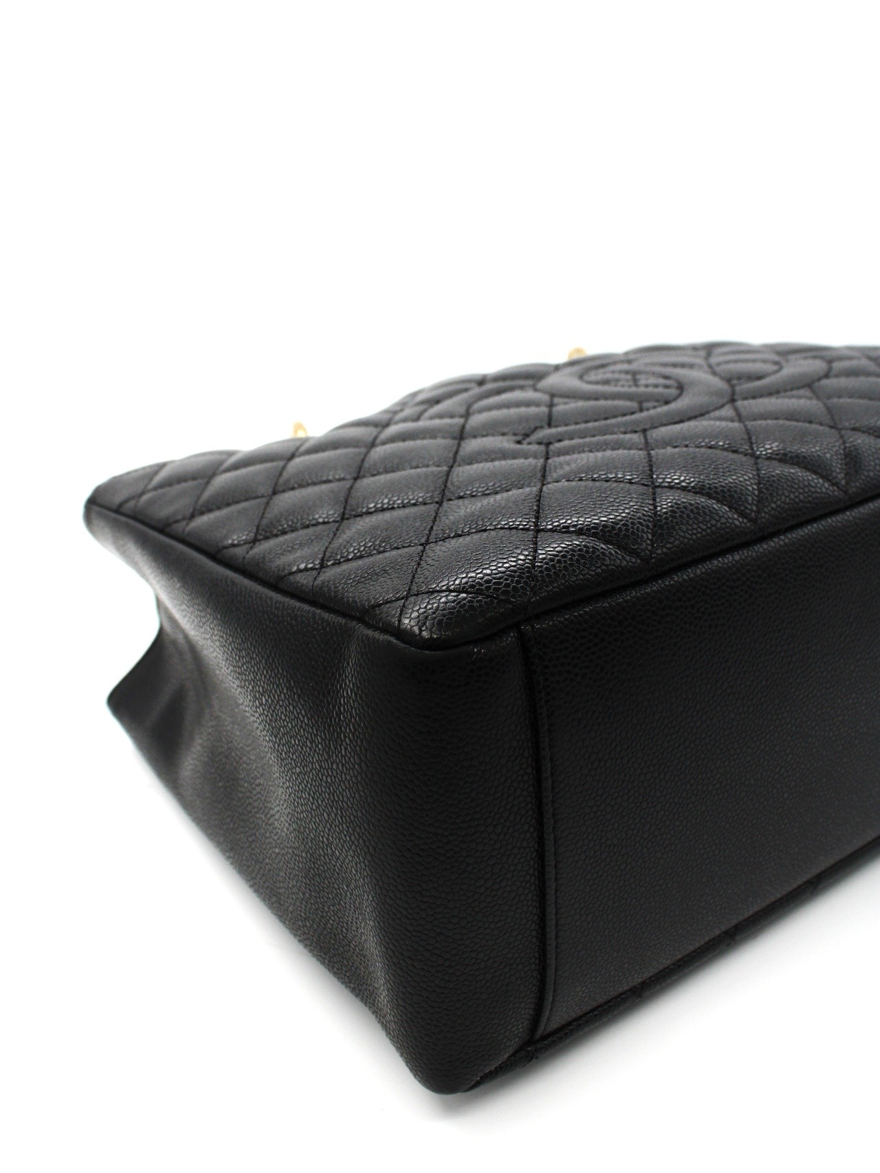 Borsa Chanel GST in pelle Caviar thumb
