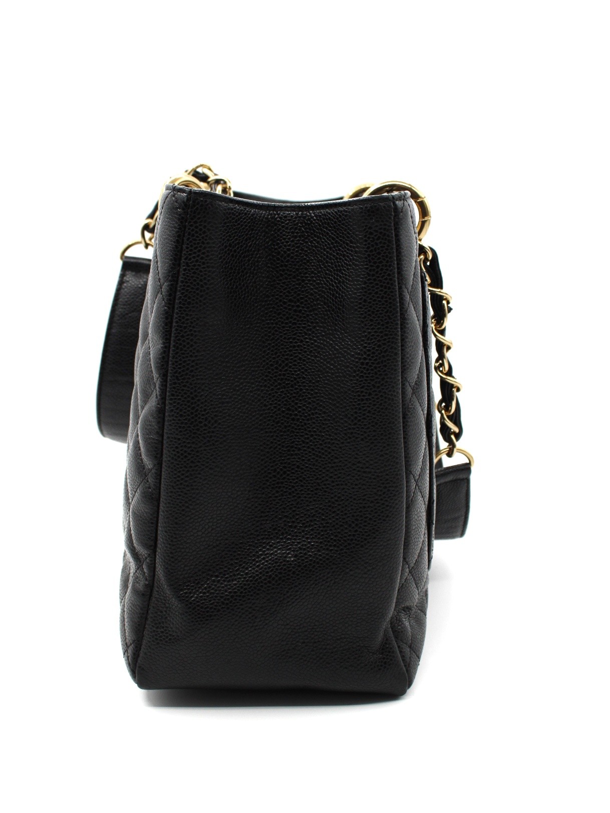 Borsa Chanel GST in pelle Caviar thumb