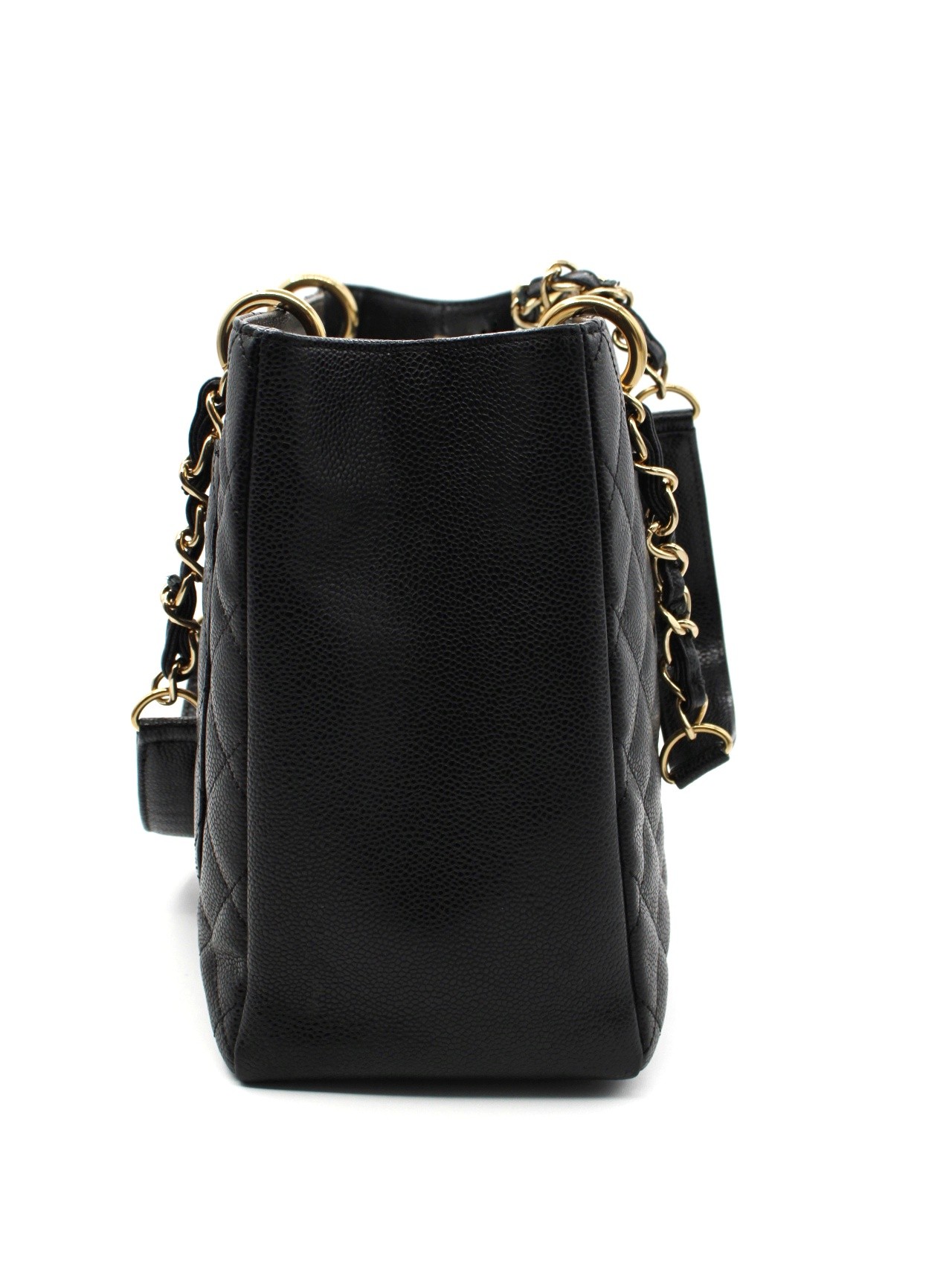 Borsa Chanel GST in pelle Caviar thumb
