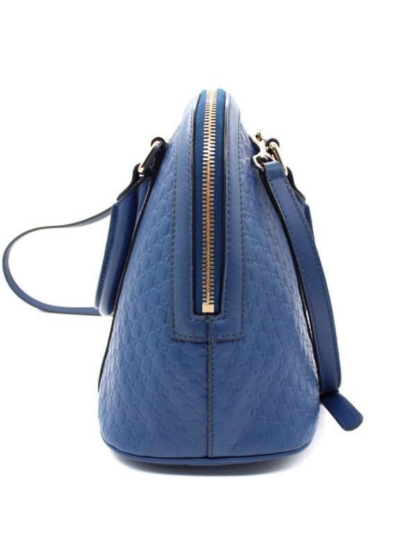 Borsa Gucci in Pelle Microguccissima Blu