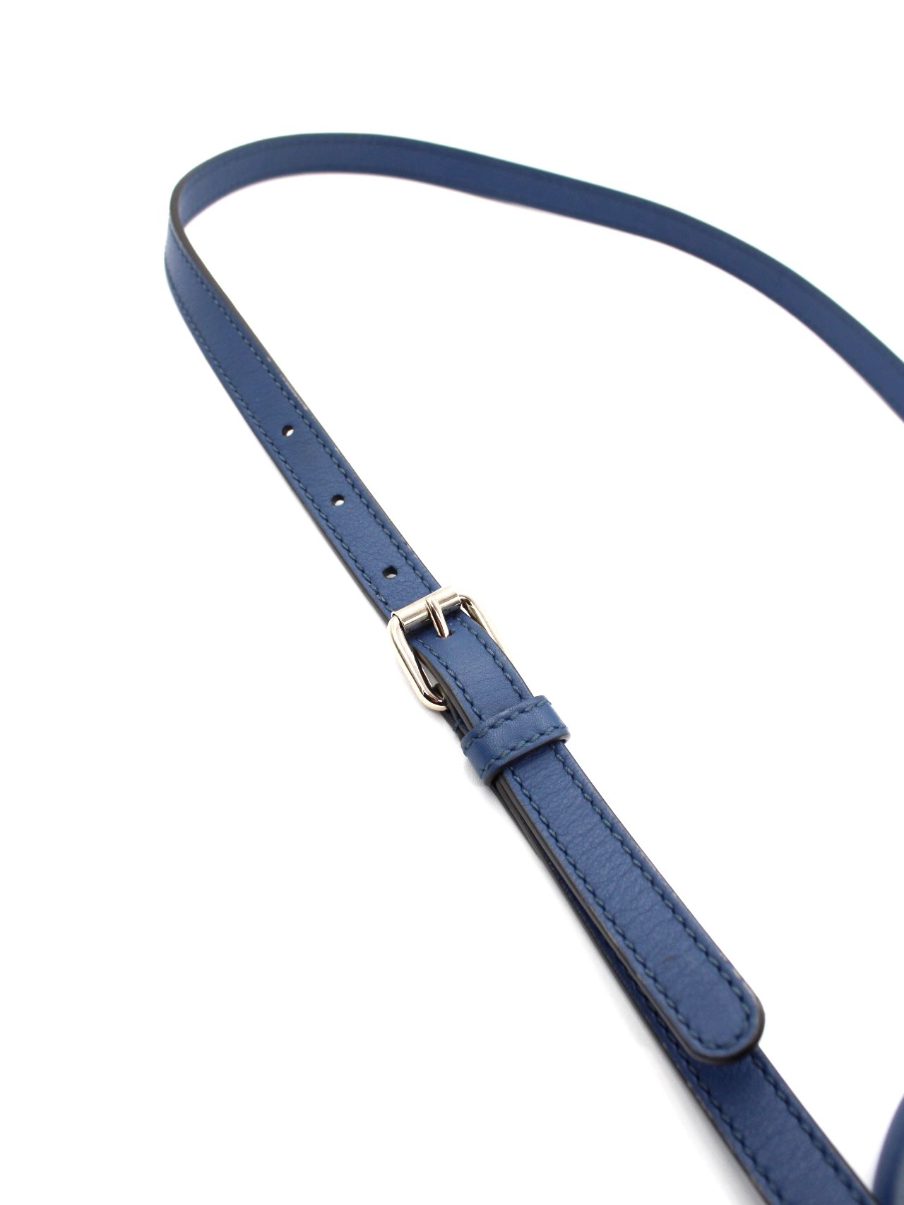Borsa Gucci in Pelle Microguccissima Blu thumb