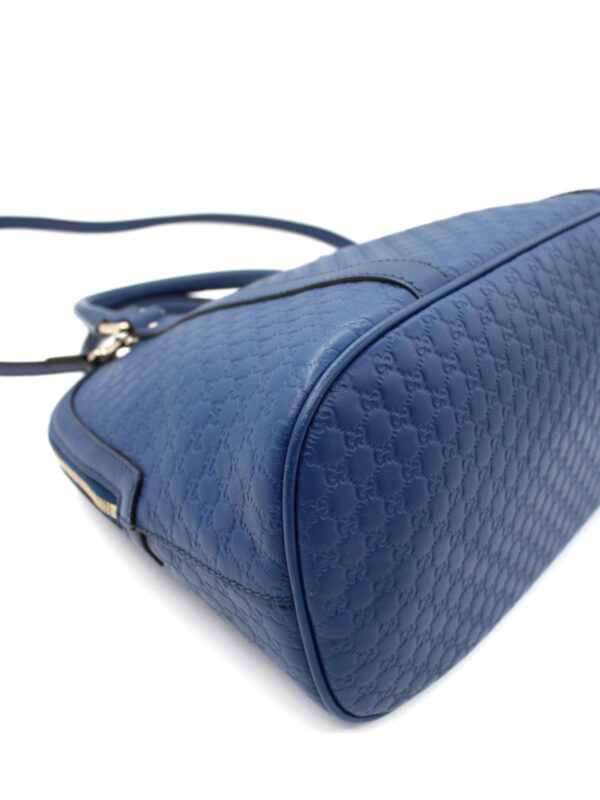 Borsa Gucci in Pelle Microguccissima Blu