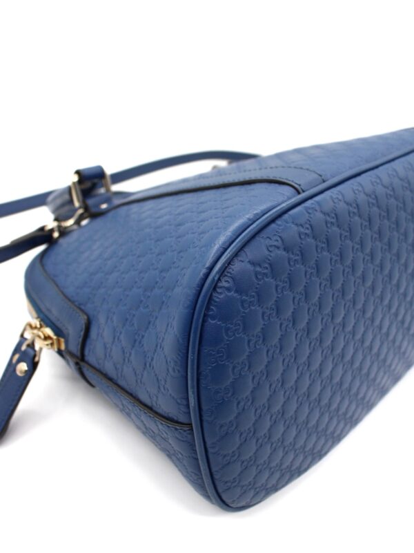 Borsa Gucci in Pelle Microguccissima Blu